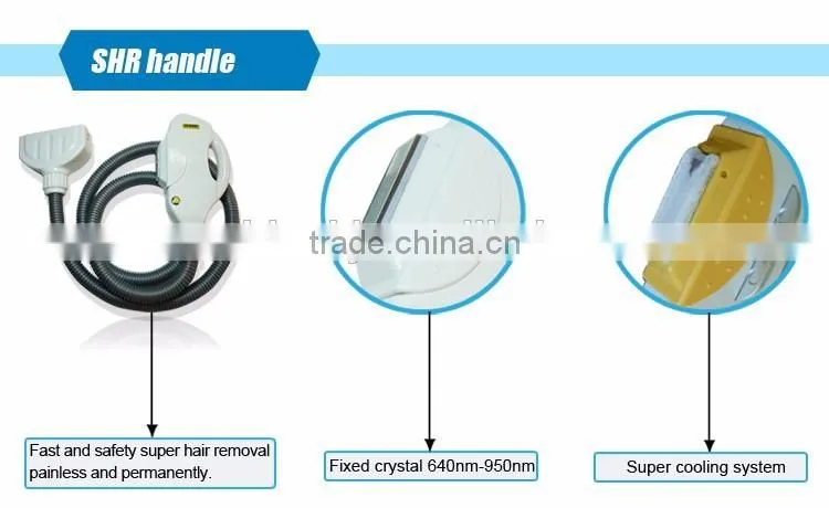 Imported lamp 3000w 1-10hz IPL SHR super hair removal emax syneron