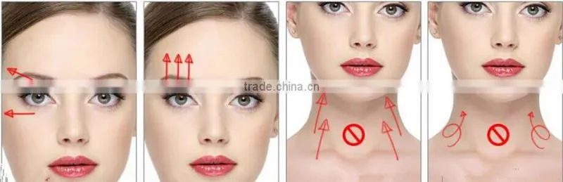 Anti-wrinkles LED Light Therapy, RF + EMS + Methoporation + Electroporation Skin care Electroporation Massage