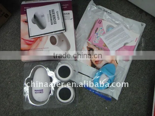 Electric Hair Remover powered by button cell