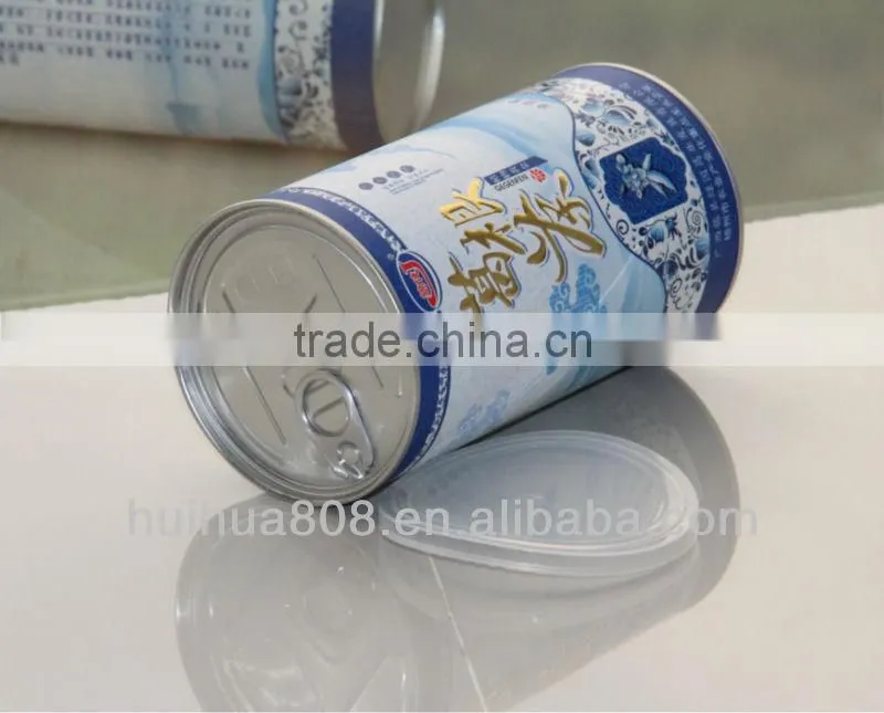 Fancy Plaid Design Custom Logo Cardboard Lid And Bottom With Rope Handle For Hat Big Round Box