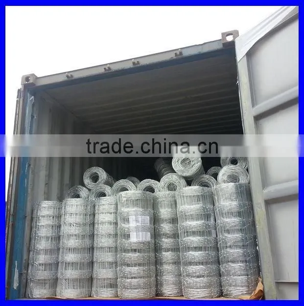 Anping Deming Factory Hot Sales Hot Dipped Galvanized Field Wire Mesh Fence