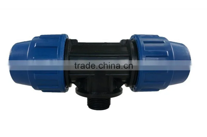 Irrigation PP fitting male tee