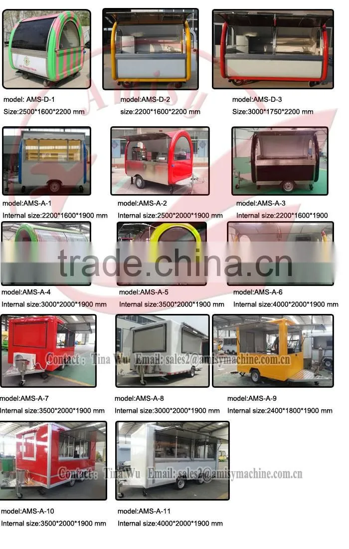 Good quality food trucks sale