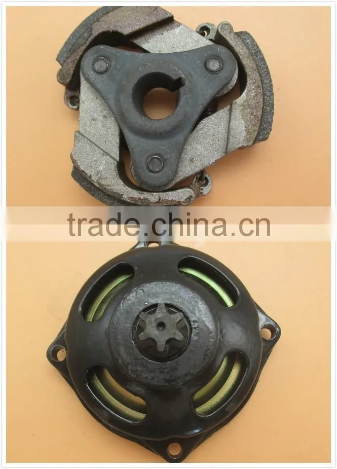 6T Gear Box Drum Clutch Pad Chain kit 43cc 47cc 49cc Rocket Dirt Bike Mini Quad