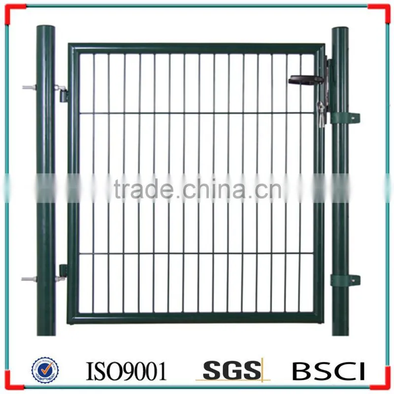 100cm*100cm Euro Garden Gate, round post garden gate