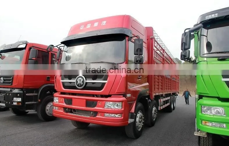 Manual Transmission Diesel Fuel STR box truck 310HP 8x4