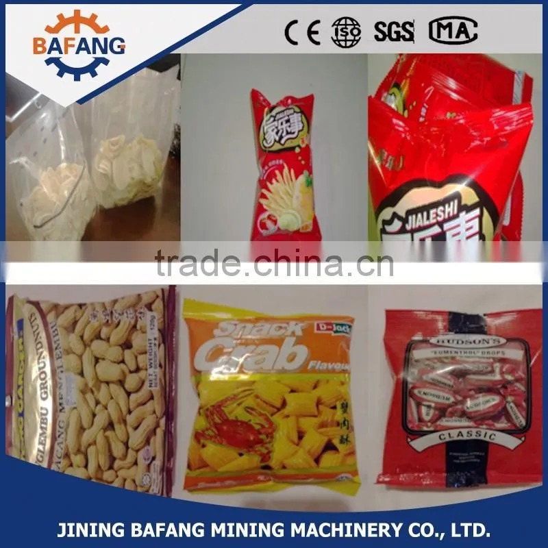 Shrimp puffed food chocolate packing machine