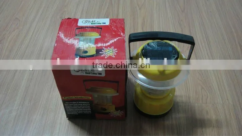 Portable Solar Panel Camping LED Light Lamp for Ebay Sale