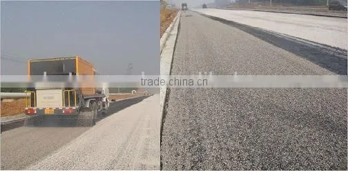 8 M3 bitumen tanker synchronous chip sealer truck