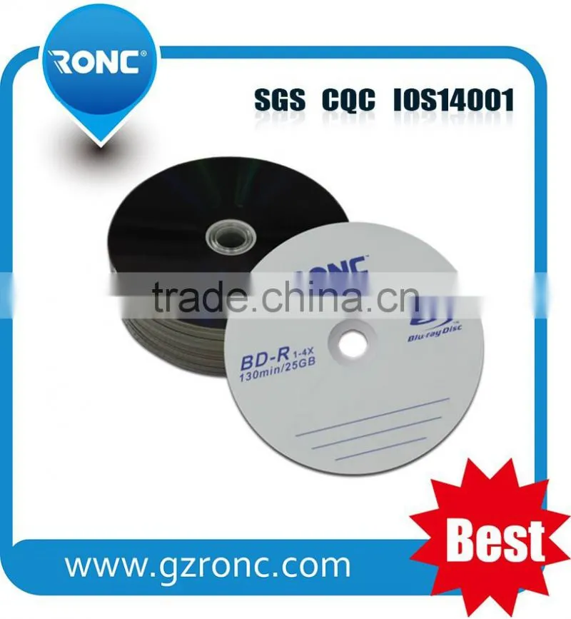 50PCS Cake Box Inkjet Prinatble Blu Ray Disc 25GB 130min 1-4X