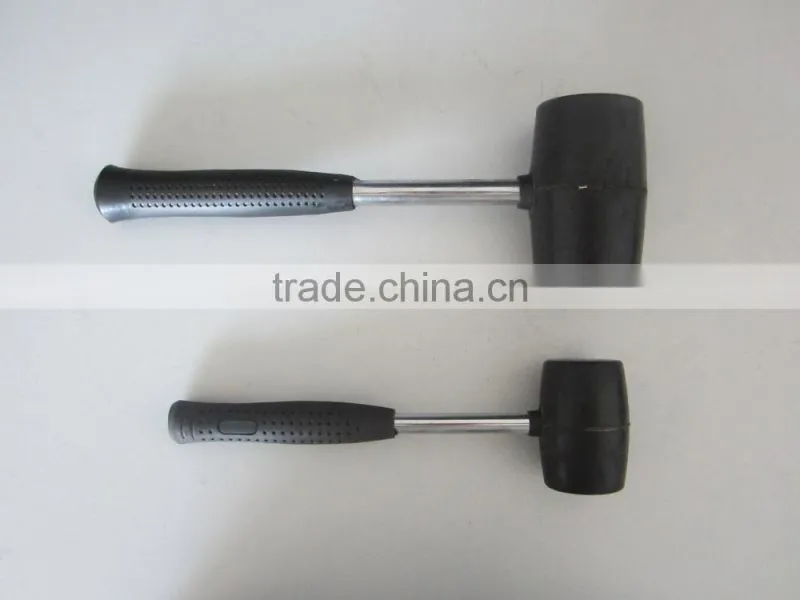 16oz hammer dead blow hammer rubber hammer with free sample hand tools