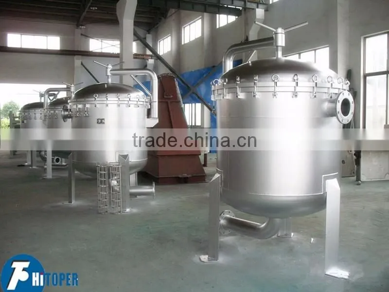 New design bag filtration type industrial water filter
