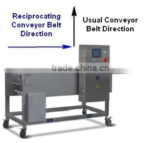 Hamburger Patty Forming Machine/Chicken Nuggets Processing Line/Fried Products Used Telescopic Conveyor