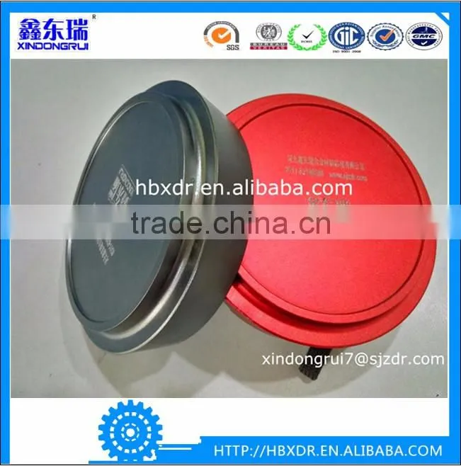 Supply aluminum ashtray with anodized finish