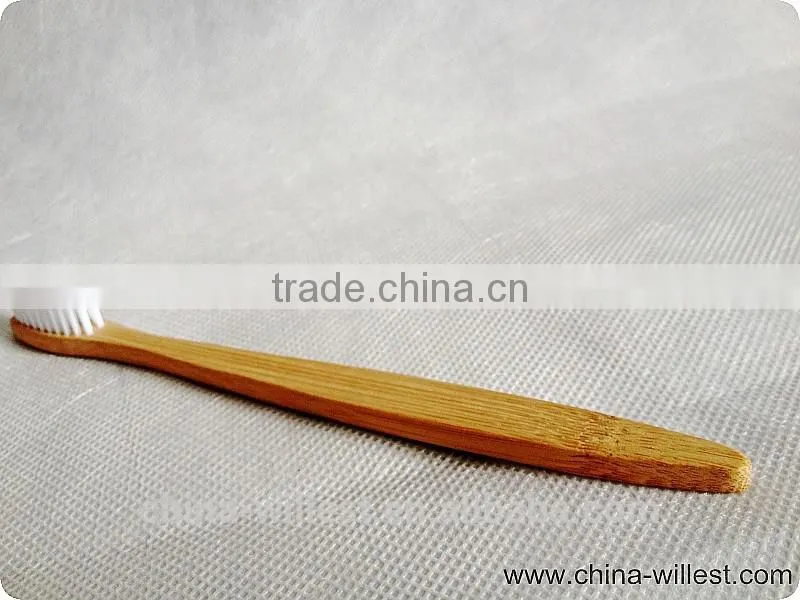 Hotel use bamboo toothbrush, bamboo handle toothbrush