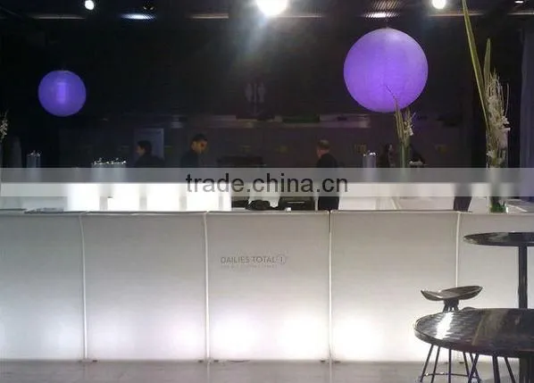 bar led table,illuminated Led reception counter