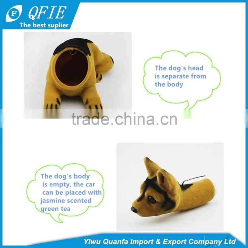 Cheap cute resin nodding head dog for car decoration