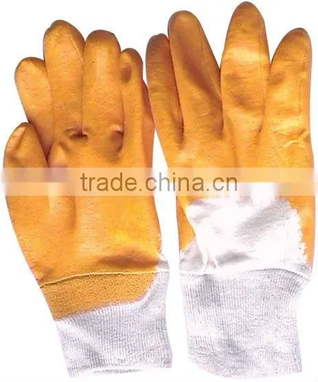 Heavy Duty Safe Cuff Nitrile coated glove