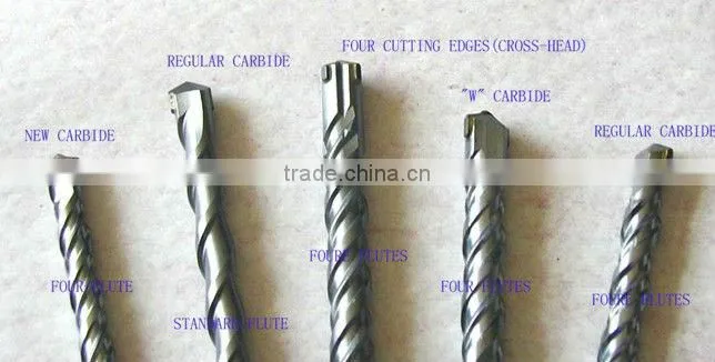 310mm standard sds tungsten carbide drill bits
