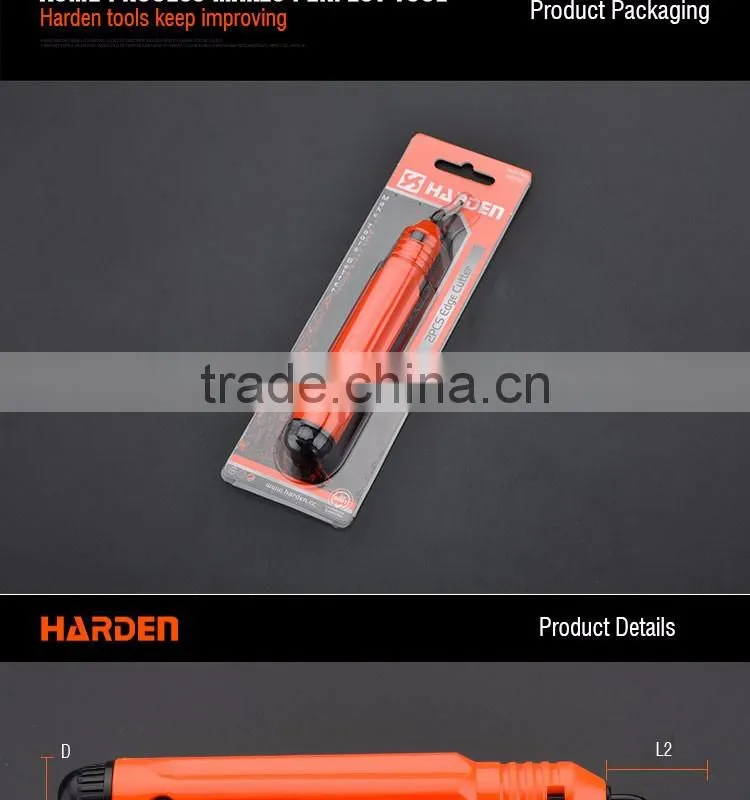 Plastic and Stainless steel 2PCS Edge Cutter