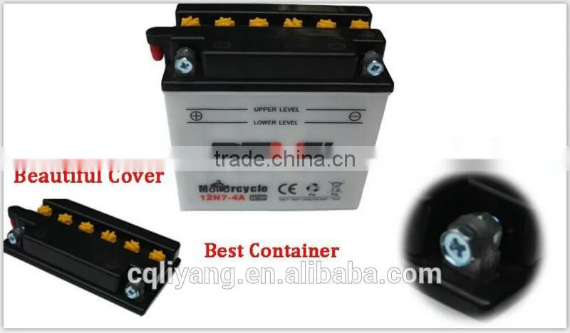 dry-charged high performanceMOTORCYCLE BATTERY 12V16AH