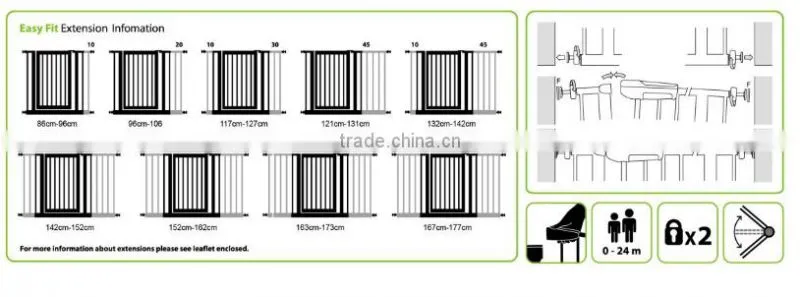 New Children's safety door good quantity Pet safety door stairs fence