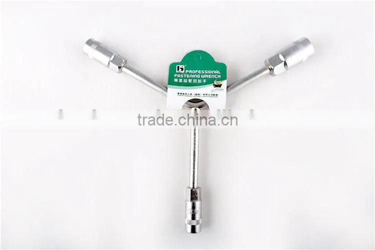 Y Type Socket Wrench with Emergency Tire Repair Kit