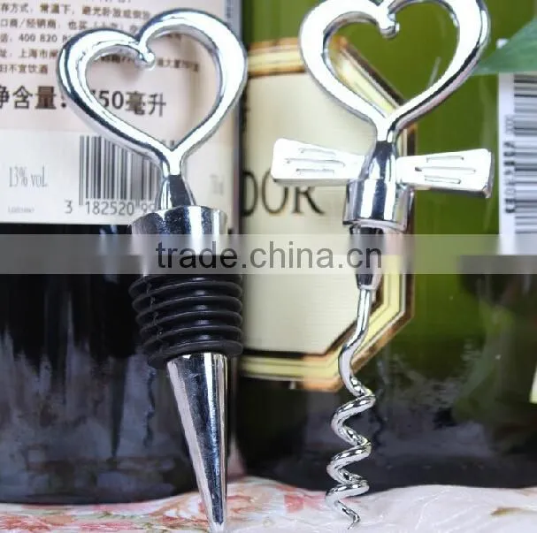 Creative Wine Bottle Opener/Metal Wine Bottle Opener/Promotional Wine Bottle Opener For Wedding