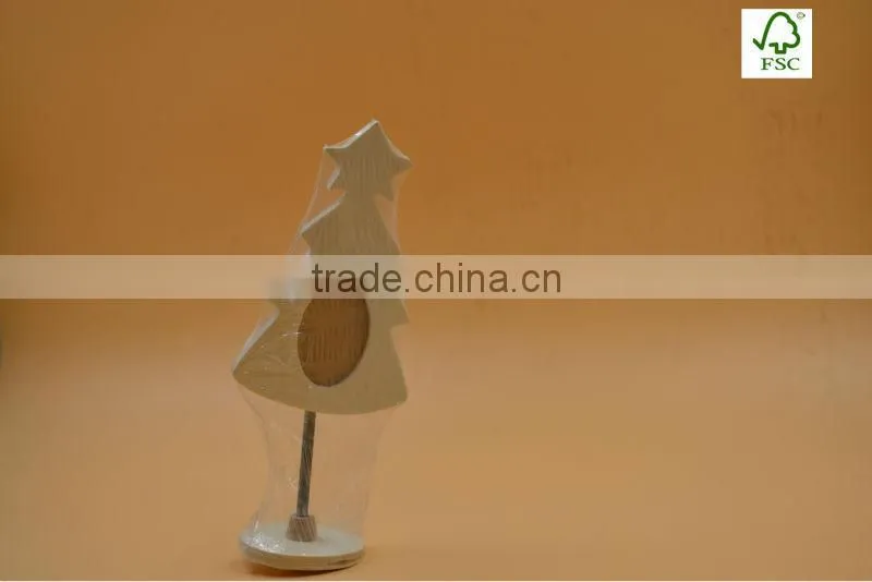 2015 mini wooden memo clip,wooden decoration with spring