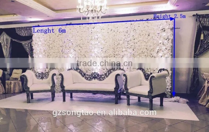 Best Wedding/Event/Home Artificial Silk Hydrangea Rose Flower Wall