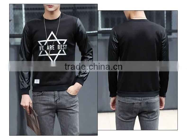 Bulk hoodie manufacturers Fashion letter and sublimation printed pullover fashion hoodies without hood man jacket