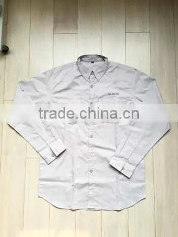 hiking shirt/mens outdoor shirt with glass hole