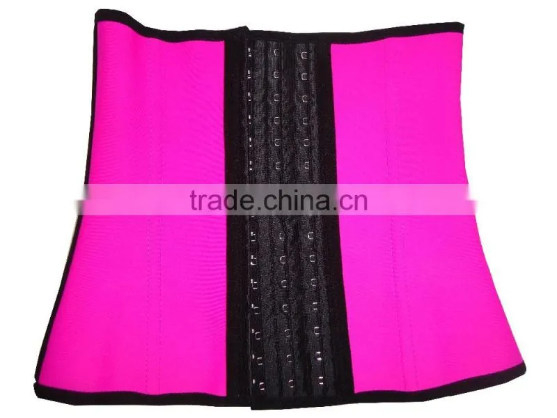2015 Best Selling Sexy Woman tv photo abdominal corset with %100 Latex