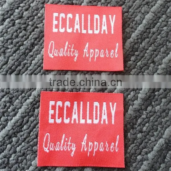 2017 China hotsale custom cheap garment woven labels