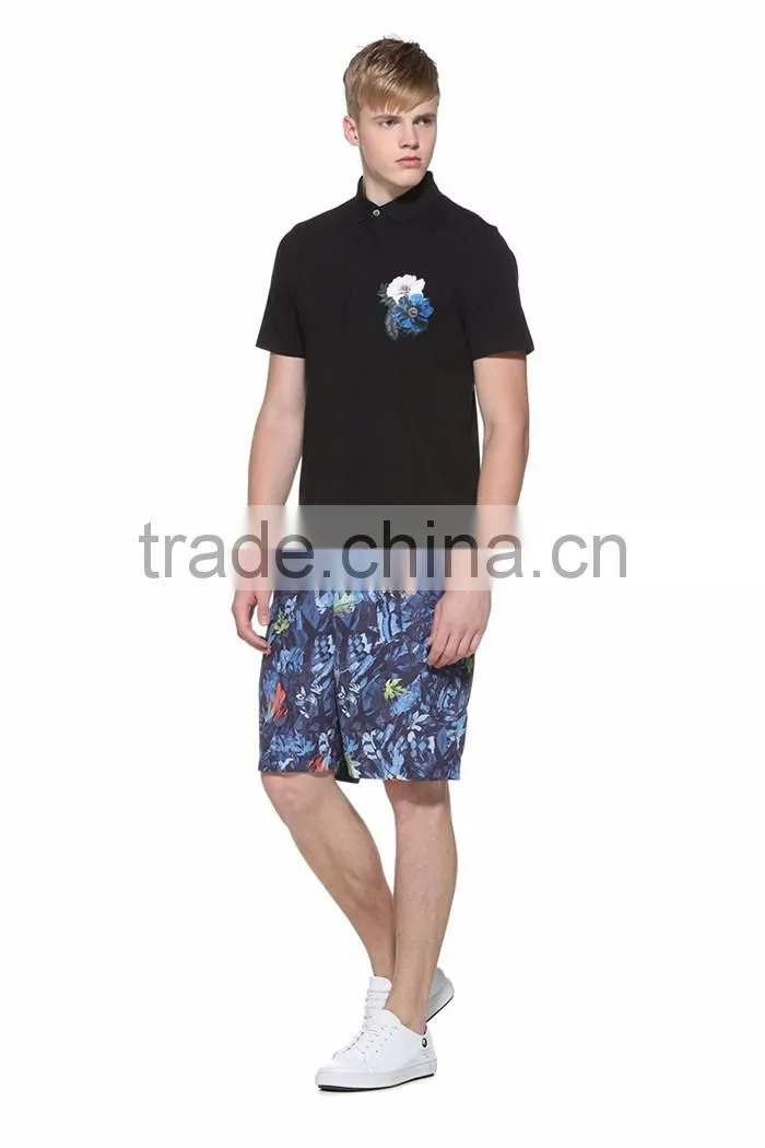 summer fashionable easy latest custom polyester sport men shorts beach wholesale cotton short casual man fashion pants 2017