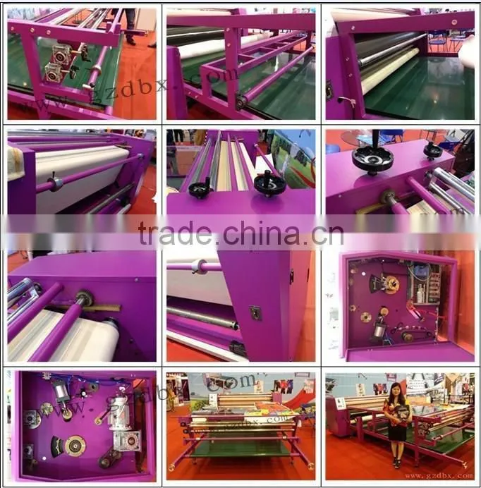 Chinese factory supply wholesale price textile large format t shirt roller sublimation heat press machine