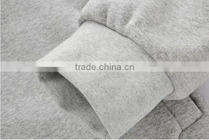 Hot Sale Casual Cotton Fleece Hoodies Men Pullover Plain Custom Print Cartoon Elephant XN-16049
