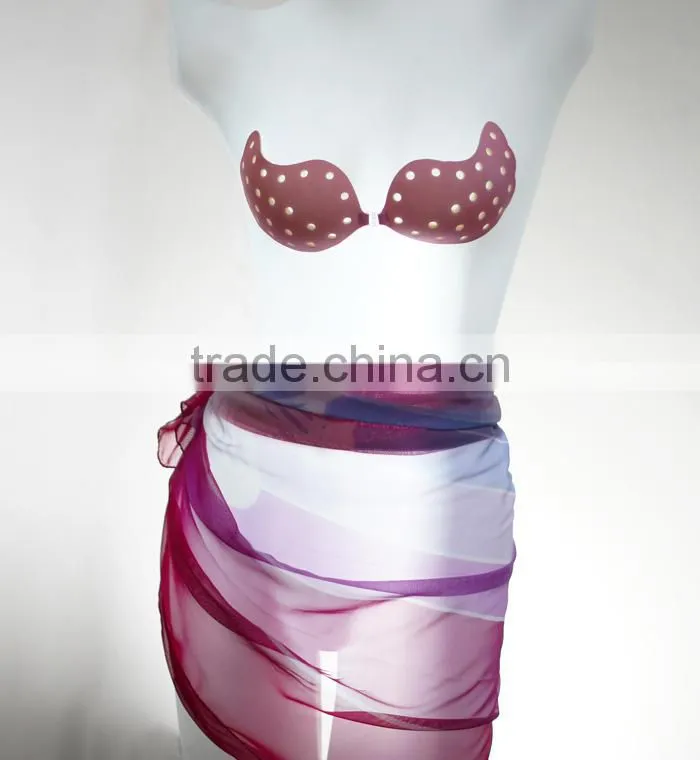 stick-on fully breathable v bra