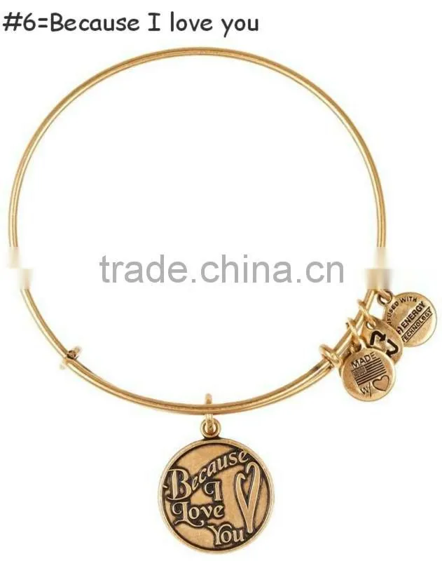 Heart wire bangle bracelet jewelry Personalized love Bracelet jewelry for Valentina's Day Adjustable vintage Bangle jewelry
