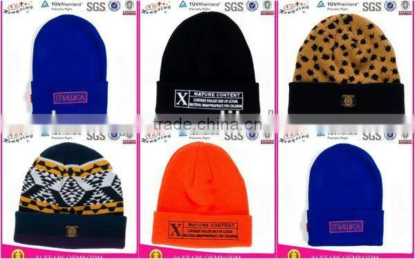 Two Color Beanie/Custom Blank Beanie/Beanie Cap And Hat