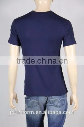 Promotional O-neck Men's T shirt, 100% Cotton Plain t-shirts, Casual unisex T shirt