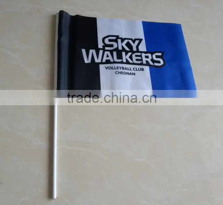 printed promotional pole hand flag