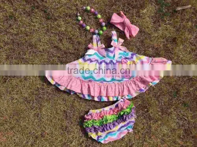 2015 easter romper baby romper with tutu dress sleeveless with matching headband and necklace set