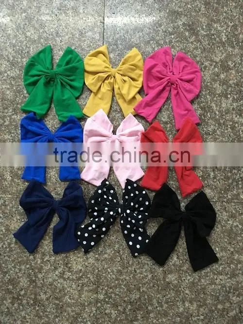 girls and doll bow hairwear persnickety remake cotton bowknot baby girl headbands children cotton hairband wholesale 2016