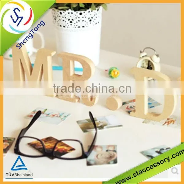 wholesale cheap wood letter alphabet room decor embellishment art