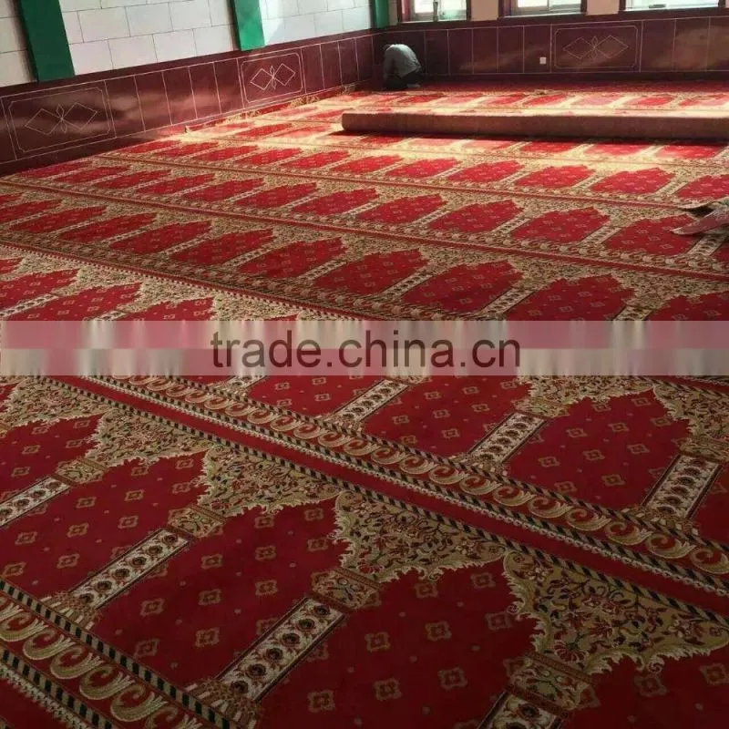 Wilton Moslem rug mosque prayer carpet