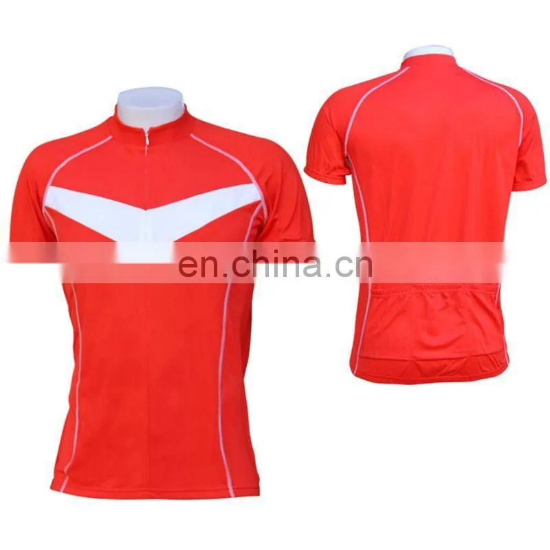 plain custom design Sublimation Cycling jersey