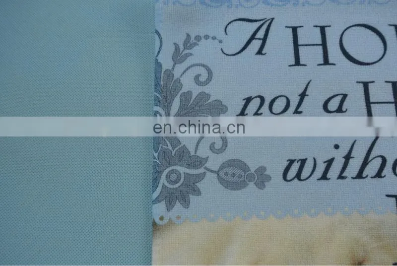 2014 new Beautiful soft microfiber printed tea towel