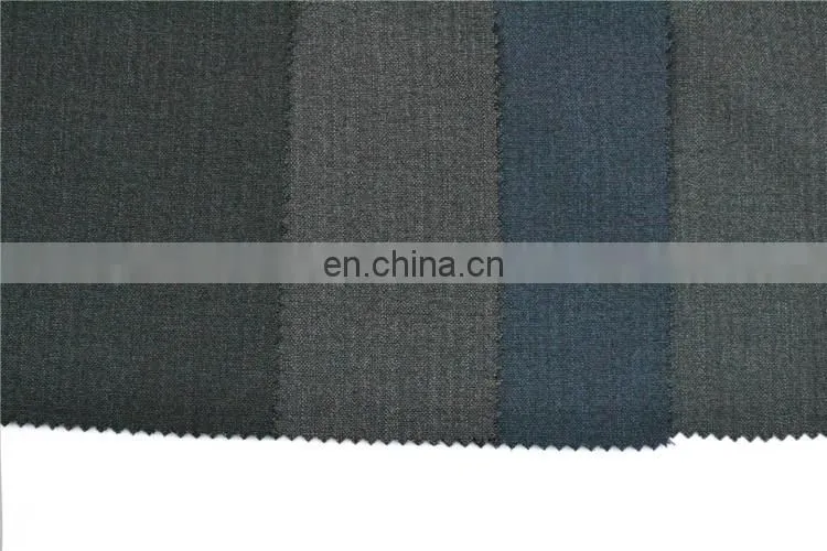 polyester/rayon/wool blend suiting fabric