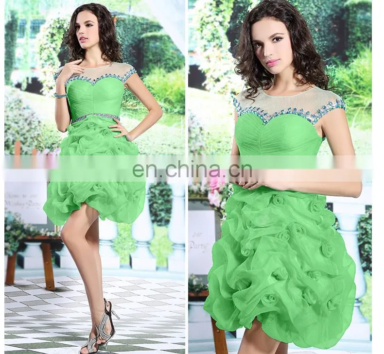 Amazing design rhinestone lady fashion new dress